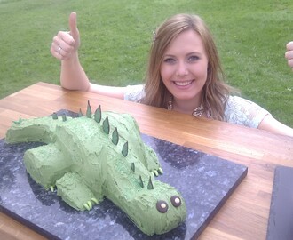 Dinosaur Kake