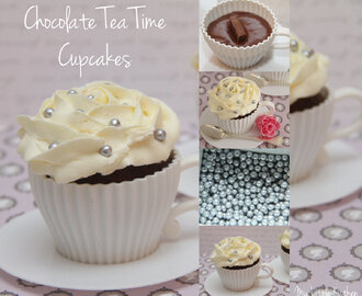 Chocolate Tea Time Cupcakes