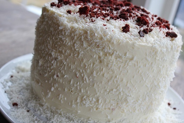 Red Velvet Chili Chocolate Cake