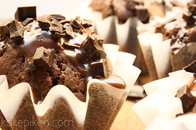 Sjokolade Muffins med Smil Krem
