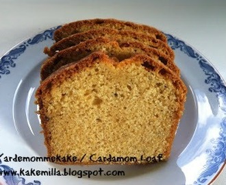 Kardemommekake / Cardamom Loaf