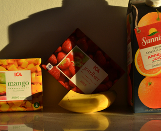 Oppskrift: Jordbær og mango smoothie