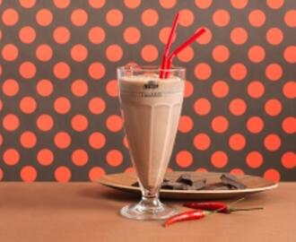 Sjokolademilkshake med chili