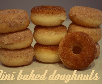 Bakte mini  Doughnuts!