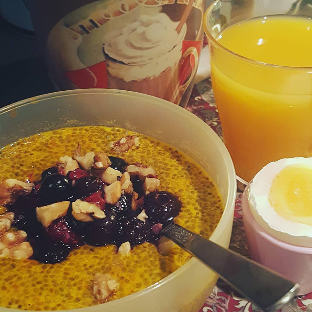 Insta inspo - Chiapudding med lussebullesmak