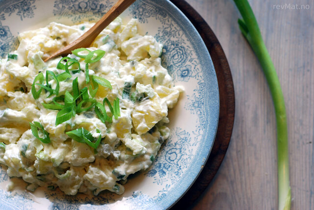 Hjemmelaget potetsalat