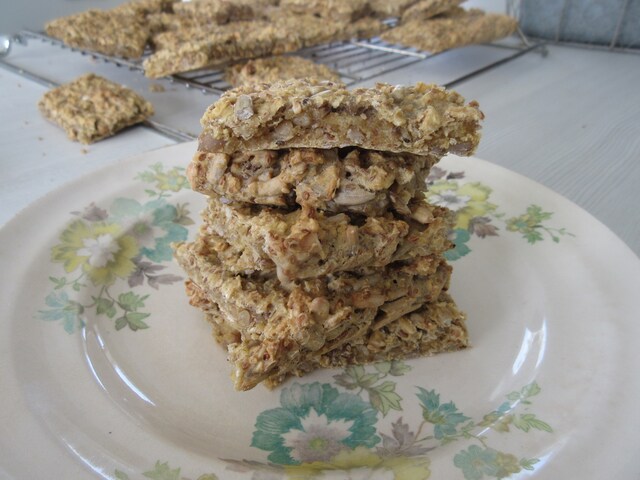 Proteinbrød i langpanne