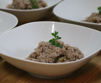 RISOTTO MED SALSICCIA