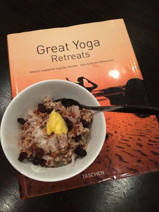 After yoga porridge