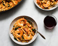 Creamy, Spicy Shrimp and Spinach Pasta | Tried & True Recipes