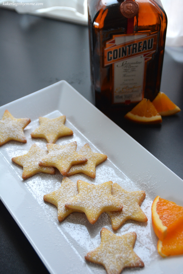 Appelsin julekjekser med Cointreau
