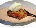 Smuldrepai med plommer - Crumble with plums