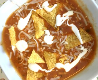 Taco Suppe på 10 minutter – Så enkelt , så godt