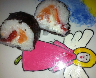 Sushi med Jordbær