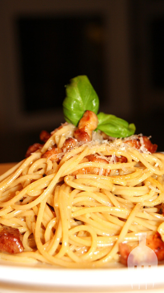 Carbonara - comfort food i Italia!
