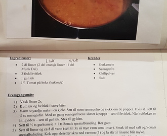 Sonals Linsesuppe