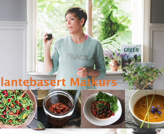 Endelig i gang med høstens matkurs – Plantebasert mat, med fokus på middag & sideretter!