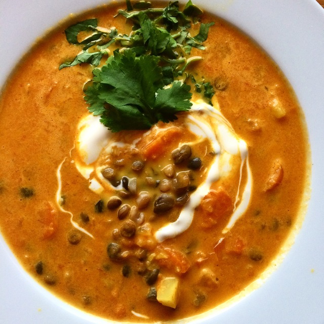 Meat free Monday – linsesuppe med chili og karri