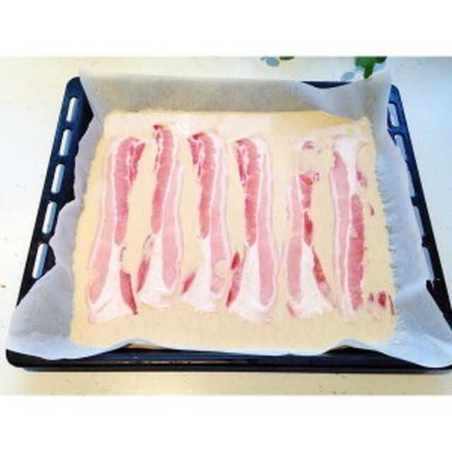 Langpannekake med bacon!