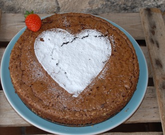 Valentines melkesjokoladekake