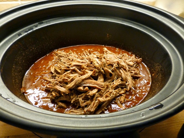 Fajitas i crock pot.