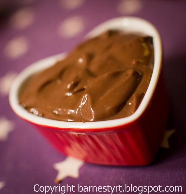 Oppskrift :: Farlig god sjokoladepudding ( uten melk )