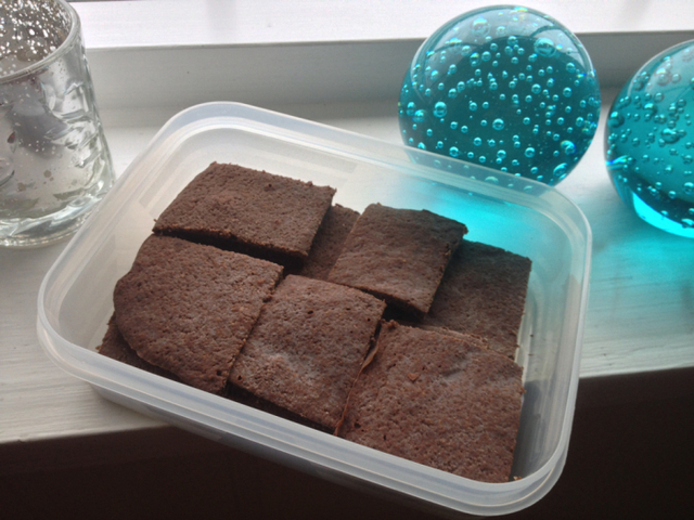 Let's have some healthy brownies