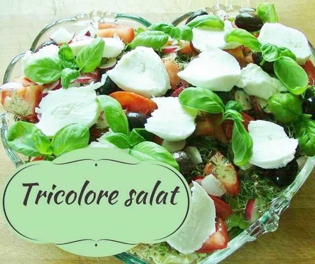 Tricolore salat fra Grønn Matglede