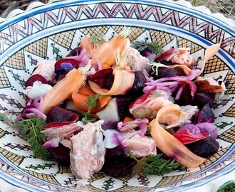 Salat med jordskokk og estragon