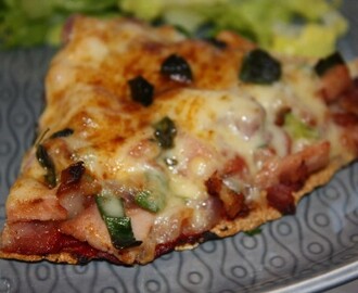 Pizza med tynn bunn – en favoritt