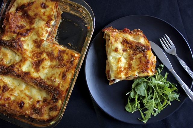 Veggis ratatouille-lasagne! Med steg-for-steg bildespesial