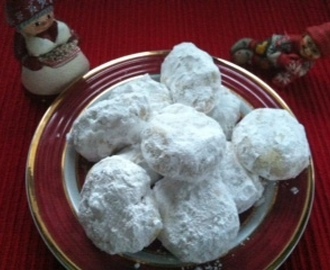 "Kourabiedes" - Greske Julecookies / "Kourabiedes "Greek Christmas Cookies