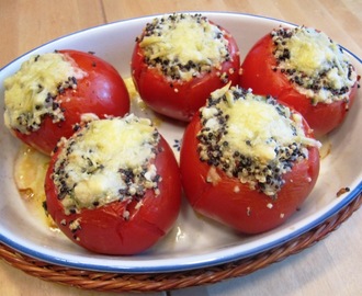 Quinoa-fylte tomater