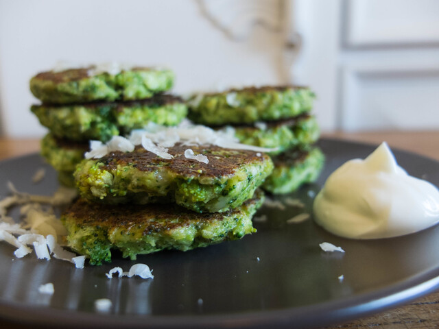 Glutenfrie brokkolikaker