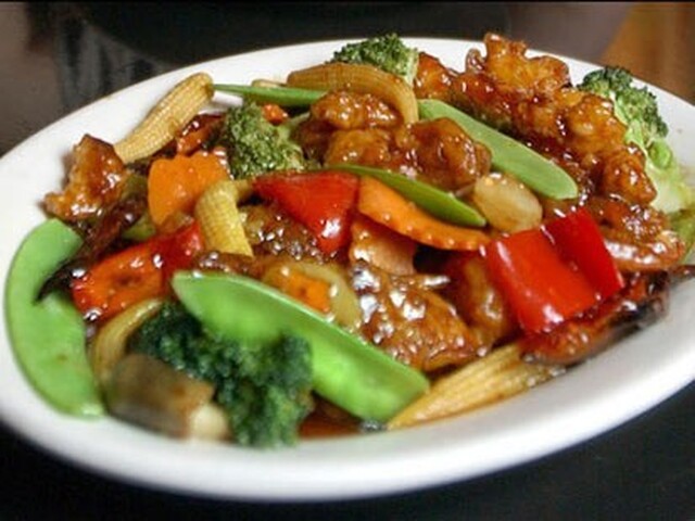 Maren's kinesiske kylling wok