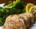 Slow Cooker Lemon Garlic Chicken