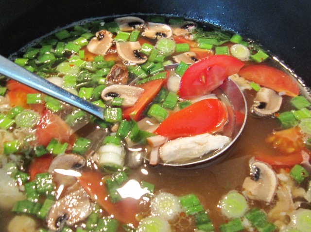 Tom Yum Gai - Thai suppe med umami