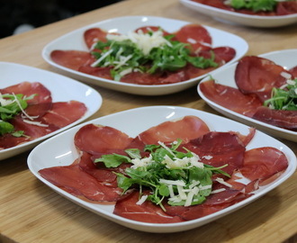 BRESAOLA MED PARMESAN