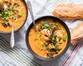 Shrimp and Corn Chowder with Crispy Cajun Potatoes | Tried & True Recipes
