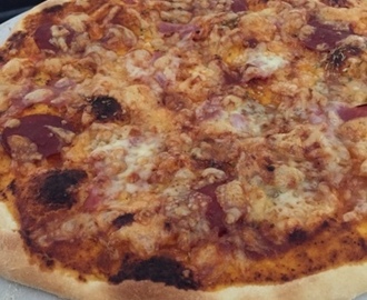 Oppskrift på italiensk pizza