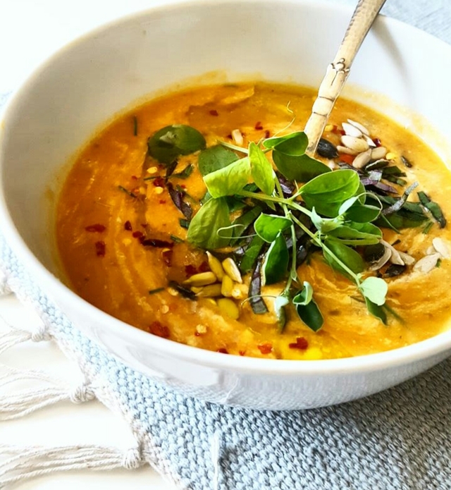 Thai linsesuppe