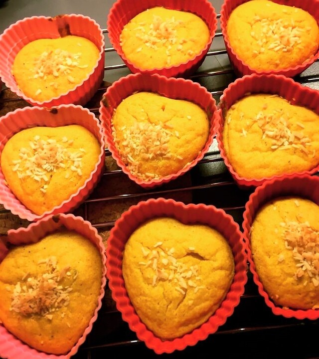Lavkarbo gresskar muffins
