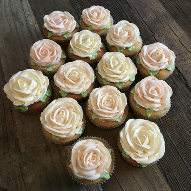 Cupcakes til bryllup