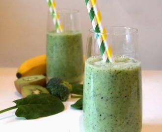 Grønn sunn smoothie