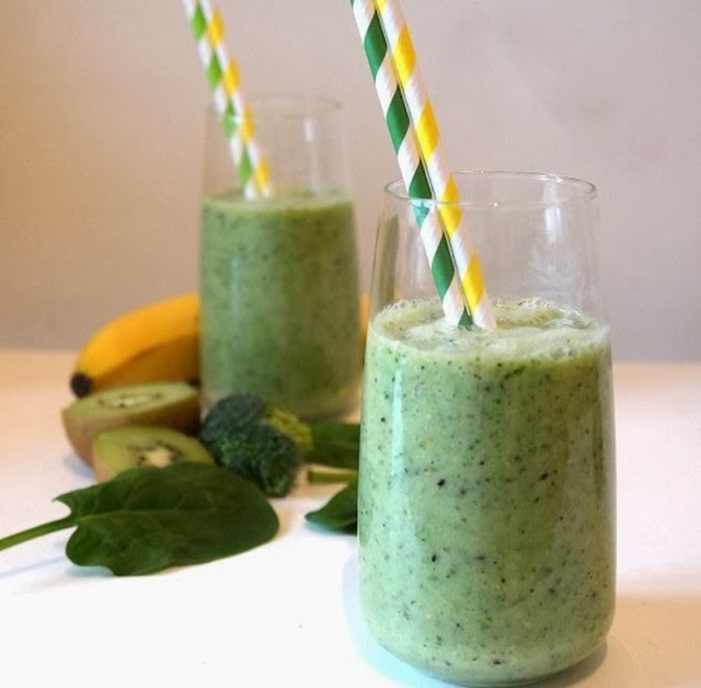 Grønn sunn smoothie