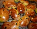 Lussekatter med Gurkemeie, ca 25 stk