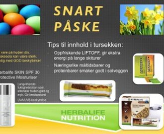 Snart Påske – sørg for å ha sunne alternativer tilgjengelig i påsken!