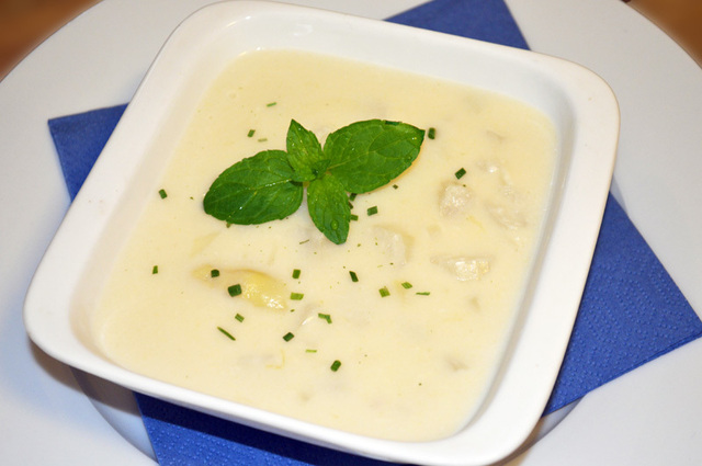 Kremet aspargessuppe