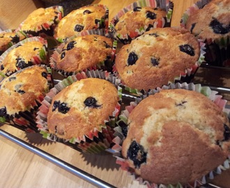 Dedicated to my American Relatives... The real Blueberry Muffin American Style!