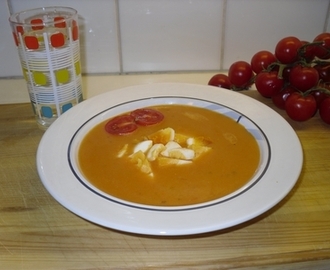 Hjemmelaget tomatsuppe ( ferdig på 20 min. )